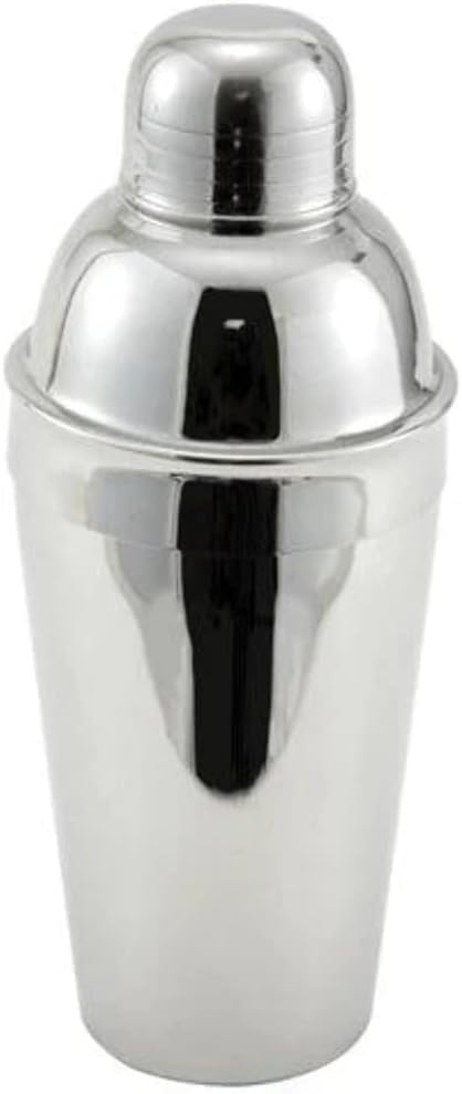 Winco 16oz Stainless Steel Cocktail Shaker Set