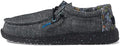 Hey Dude Boys Wally Youth Chambray Shoes - Easy Slip-On Comfort