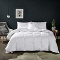 Oversized King Comforter Duvet Insert 110x98 - Lightweight Fluffy