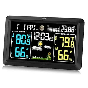Weather Station with Atomic Clock and High Precision Sensor