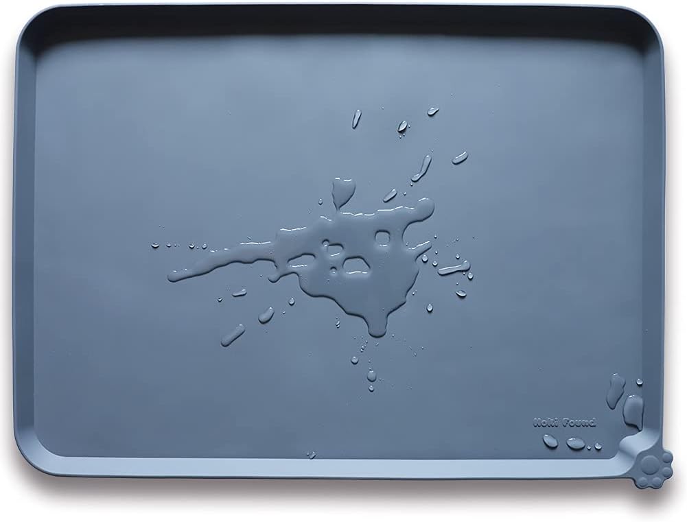 Hoki Found X-Large Silicone Pet Food Mats for Mess-Free Feeding