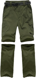 Boys Hiking Cargo Pants - Quick Dry Convertible Outdoor Trousers