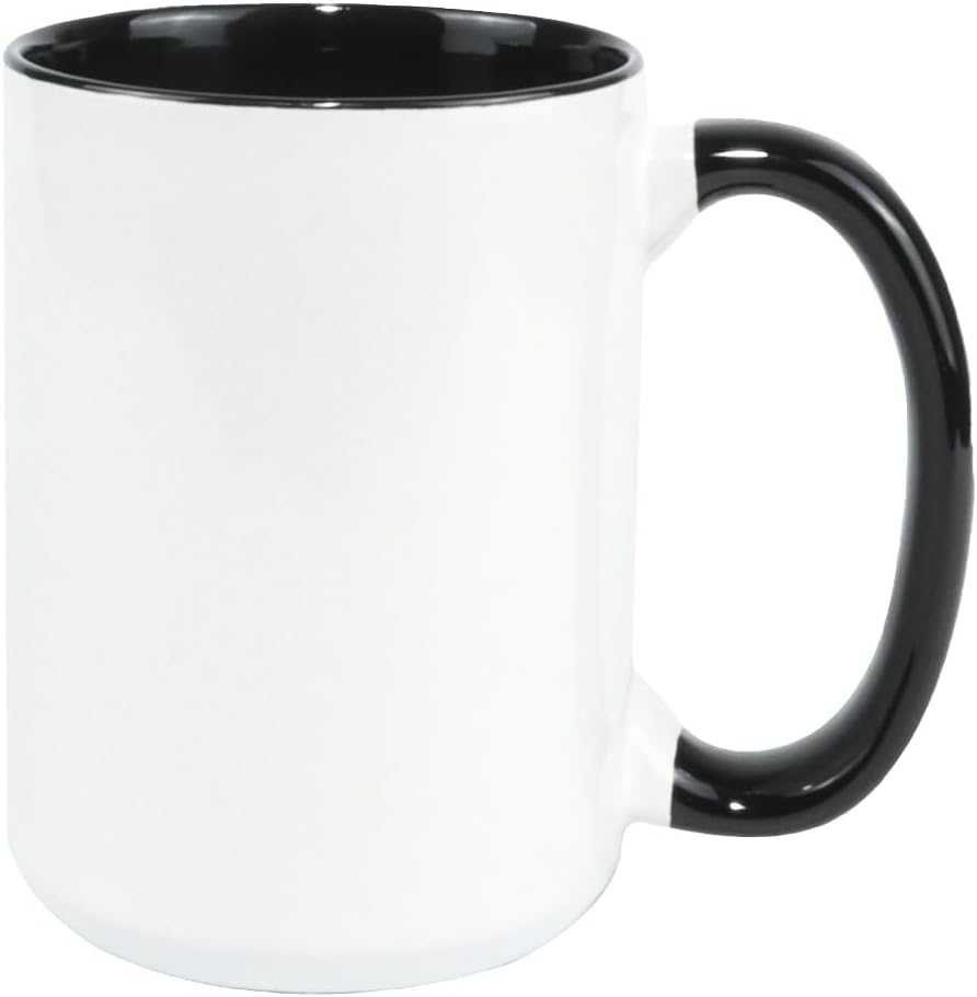 Ceramic 15oz Sublimation Coffee Mug by Home VSS - Case of 12
