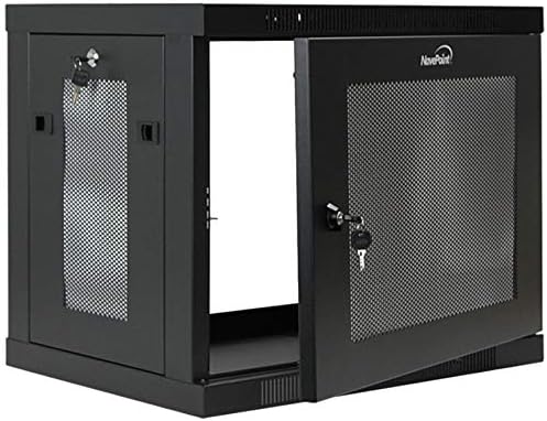 NavePoint 9U Server Cabinet Wall Mount Rack Enclosure for IT