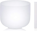 Crystal Singing Bowl 432HZ 8in Heart Chakra - Deep Resonance