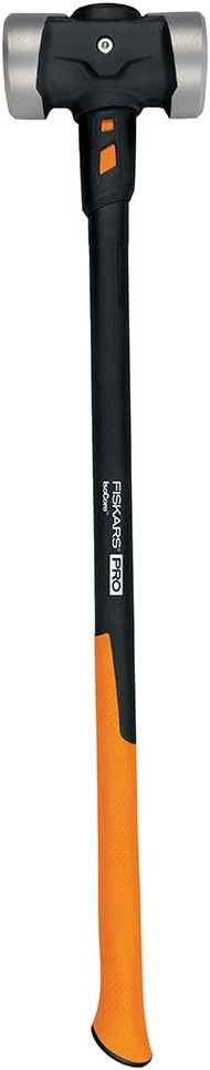 Fiskars Pro Flat Face Sledge Hammer with IsoCore Shock Control