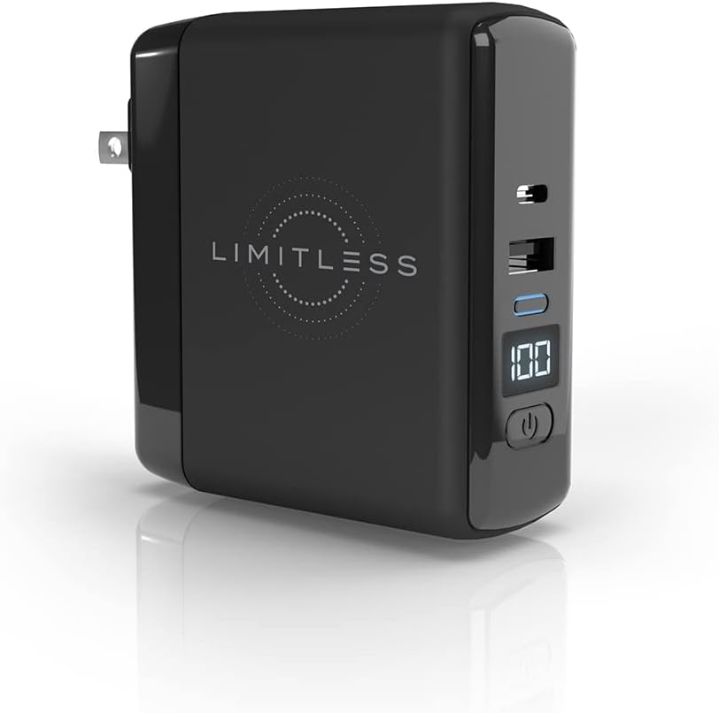 Limitless PowerPro Go 10,000mAh Power Bank for Fast Charging
