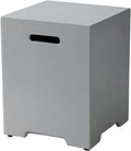 Outdoor Hideaway Tank Table for Gas Fire Pits - Conceals 20lb Tank