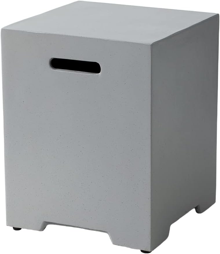 COSIEST Outdoor Hideaway Tank Table for Gas Fire Pits Review