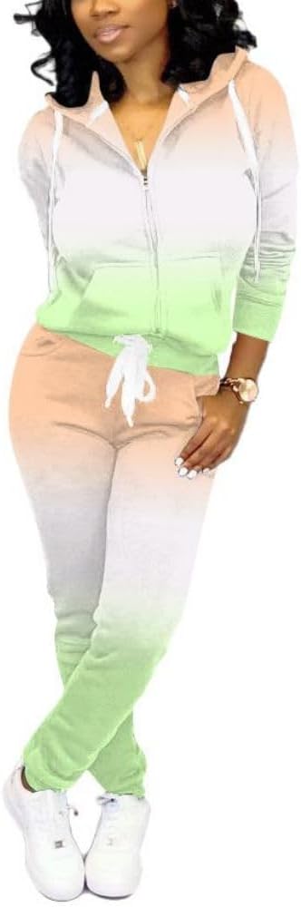 Trendy Two Piece Outfits for Women Casual Tracksuit Set