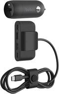 Belkin BoostCharge 30W Fast Car Charger with 4-Port Extender - Fast