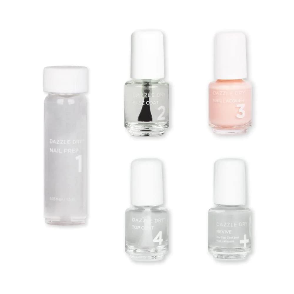 Dazzle Dry Mini Kit 4 Step System for Perfect Manicures