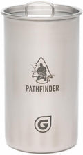 The Pathfinder School X Geopress Nesting Cup with Lid - Heavy-Duty