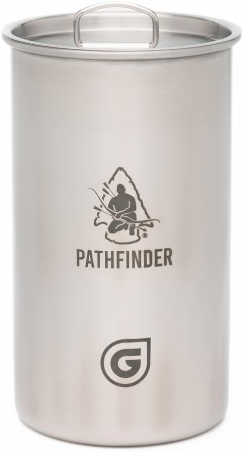 Pathfinder School Geopress Nesting Cup for Outdoor Adventures