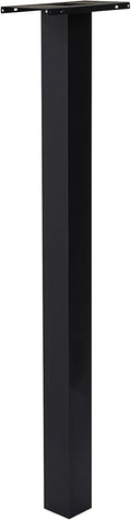 Architectural Mailboxes Brighton Aluminum Mailbox Post - Sturdy Black