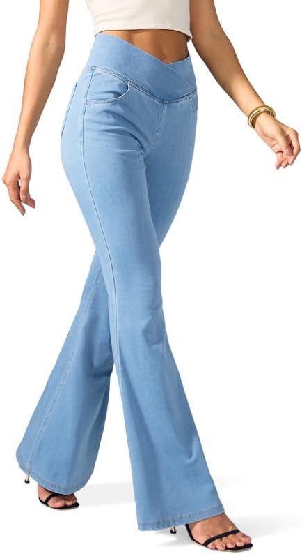 Rammus Flare Jeans for Women: Trendy High Waisted Style