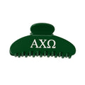 Oversized Acetate Claw Clip for Thick and Thin Hair - Bold Green