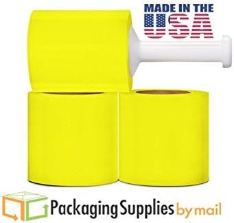 PSBM Mini Yellow Stretch Wrap with Handle for Packing Needs
