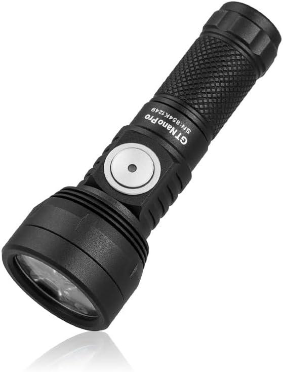 GT Nano Pro Keychain Flashlight: 1600 Lumens, Compact Design