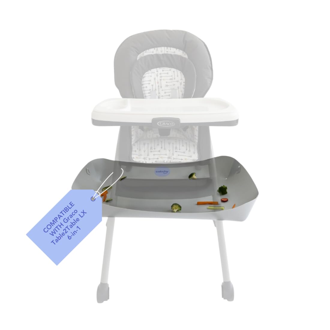 Food Catcher for Graco Table2Table LX High Chair - Mess Solution
