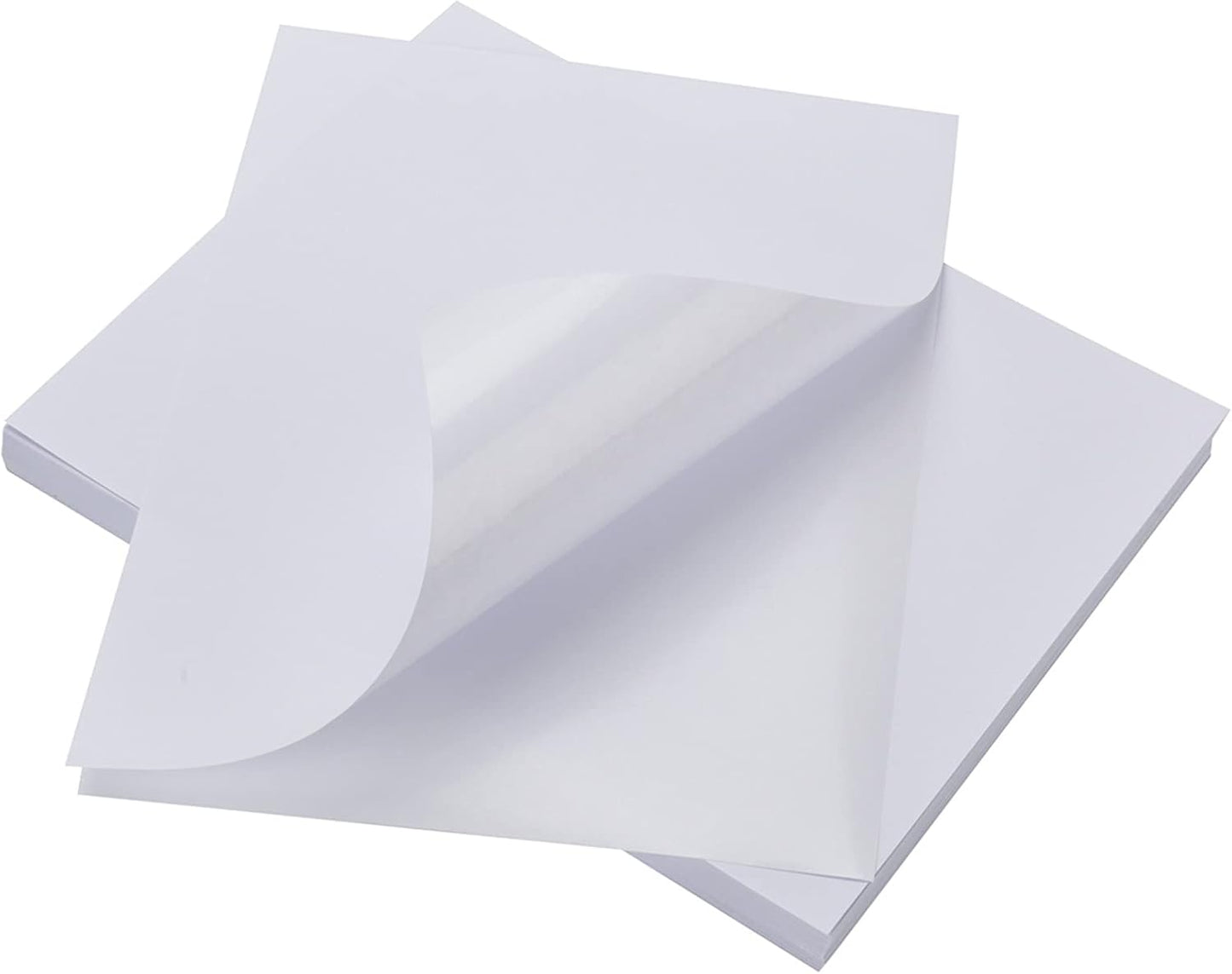 LabelMore Full Sheet Sticker Labels for Laser & Inkjet Printers