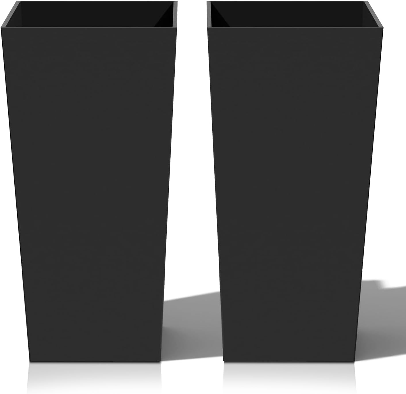 Heyzier Large Resin Planters: Elevate Your Space!