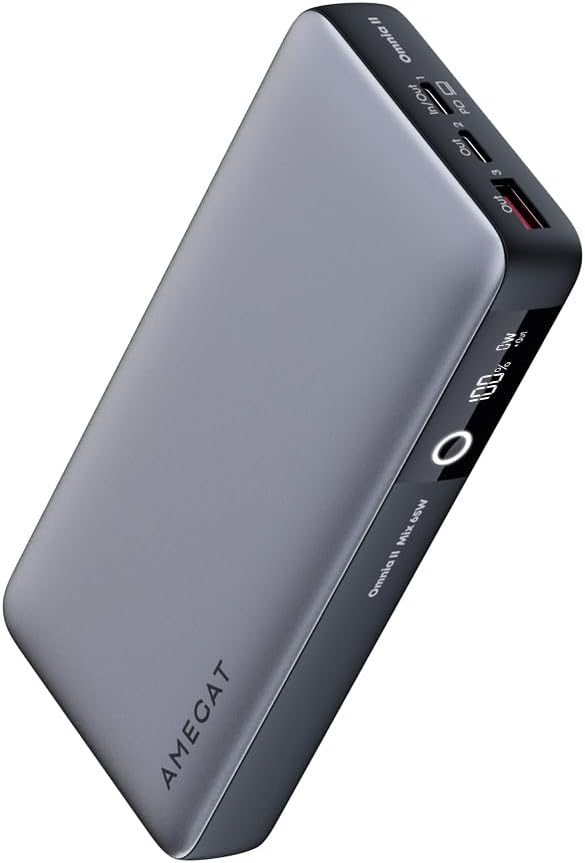 20000mAh Power Bank with 65W Fast Charging for All Devices