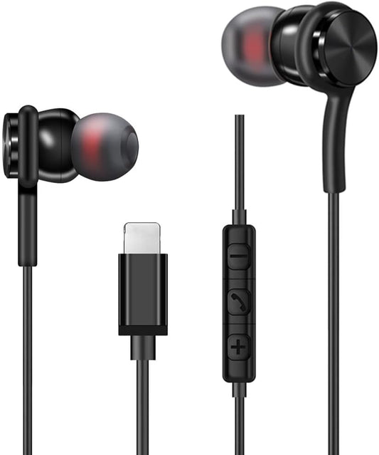 High-Quality Earphones for iPhone - Noise-Isolating Sound!