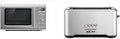 Breville Countertop Compact Wave Microwave and Bit More 4-Slice