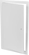 10 in x 20 in White Metal Access Panel for Drywall - Discreet Service