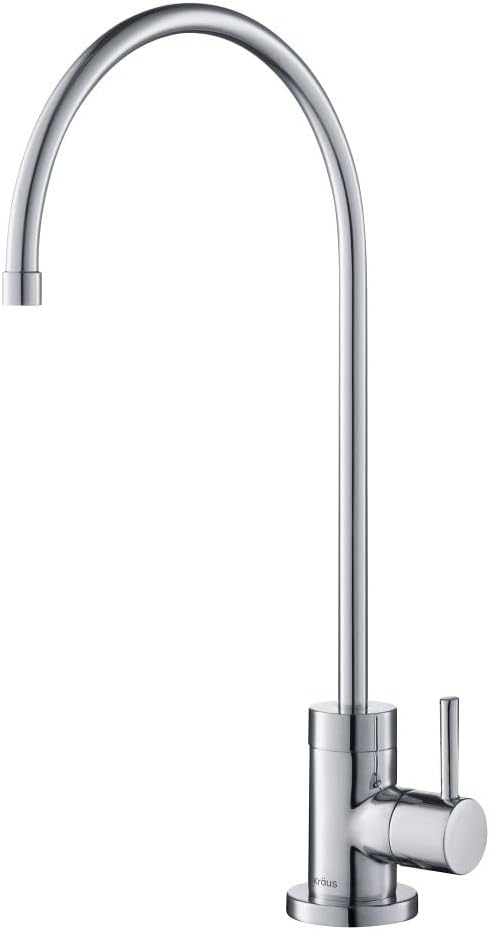 KRAUS Purita Lead-Free Kitchen Water Filter Faucet in Chrome