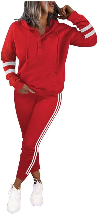 Nimsruc Two Piece Outfits For Women Jogging Suits Casual Wear