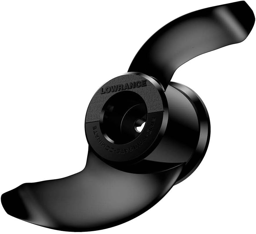 Weedless Propeller for Ghost Trolling Motor by Lowrance - Black