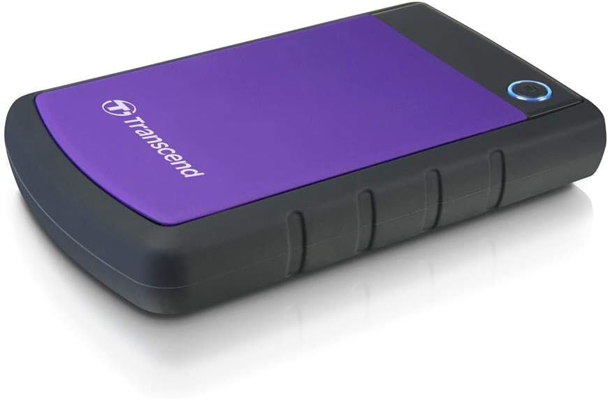 Transcend 2TB Portable Hard Drive - Rugged, Lightning-Fast Speeds