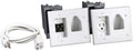 Recessed Pro-Power Kit for Clean Cable Management in Home Theater