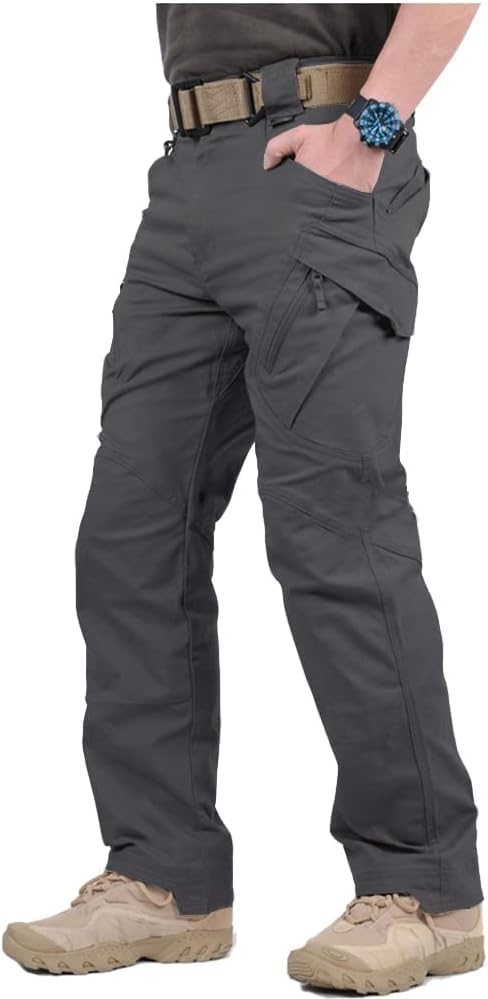 CARWORNIC Men's Hiking Tactical Pants for Outdoor Adventures