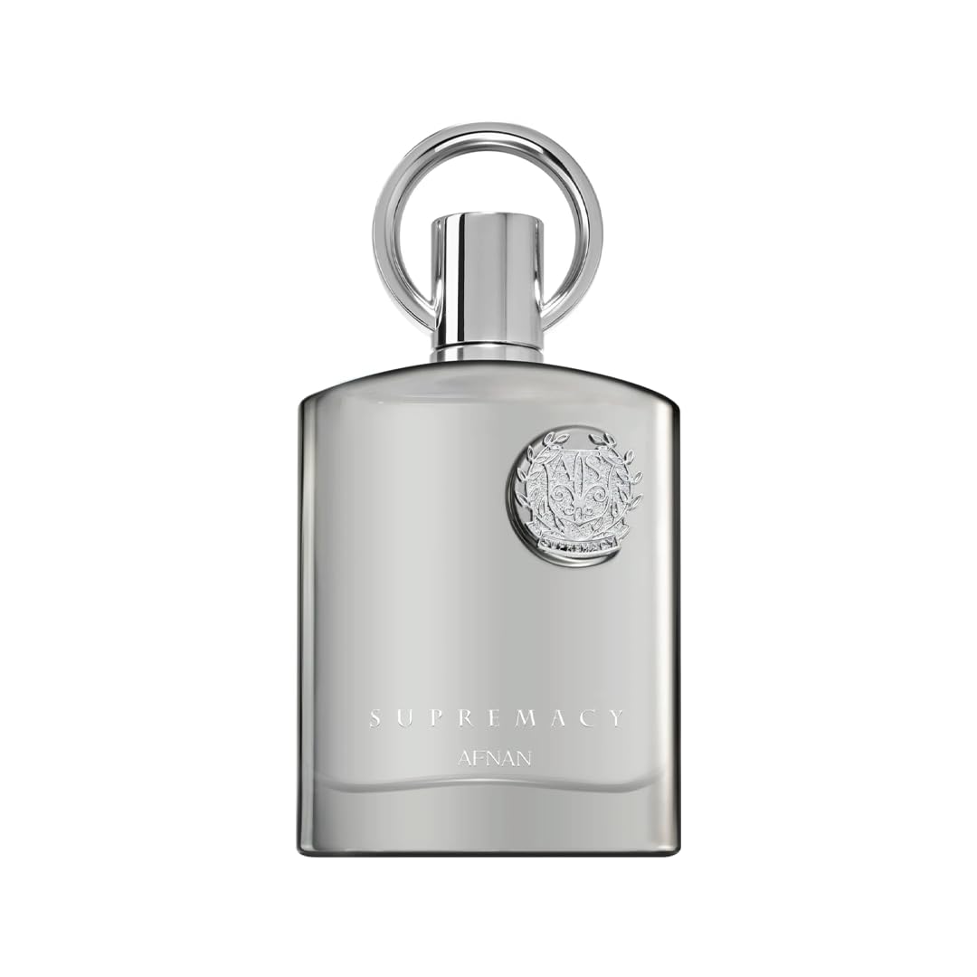Afnan Supremacy Silver Eau de Parfum for Men - 3.4 Fl. Oz