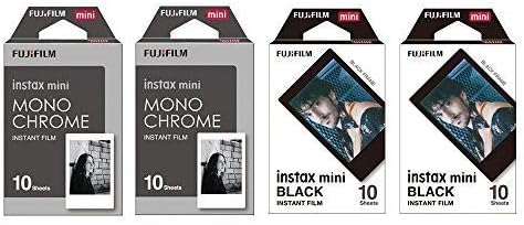 Fujifilm Instax Mini Instant Film 4-PACK BUNDLE SET for Fun