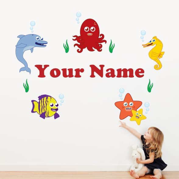 Premium Personalized Life Sized Wall Decal for Kids Room Decor
