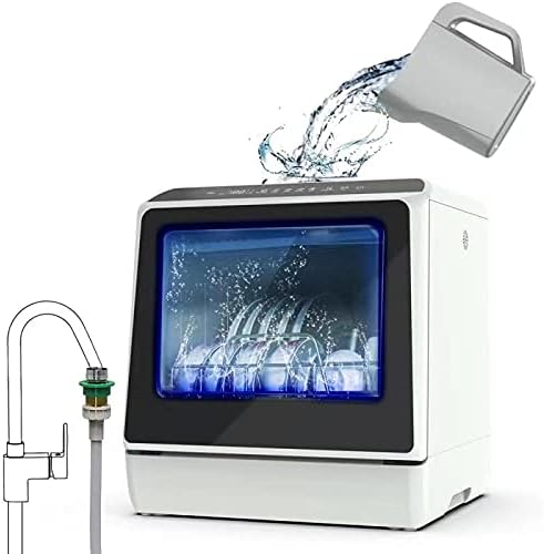 KAPAS Portable Dishwasher: 5 Programs, Air Dry