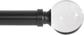 Ivilon Drapery Treatment Window Curtain Rod 120 to 240 in - Acrylic