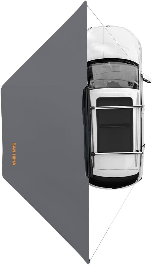 Sanhima 180 Degree Awning with Built-in LED Light for SUVs
