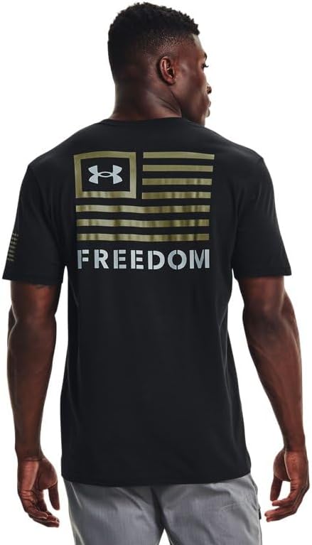 Under Armour Men's New Freedom Banner T-Shirt for Athletes