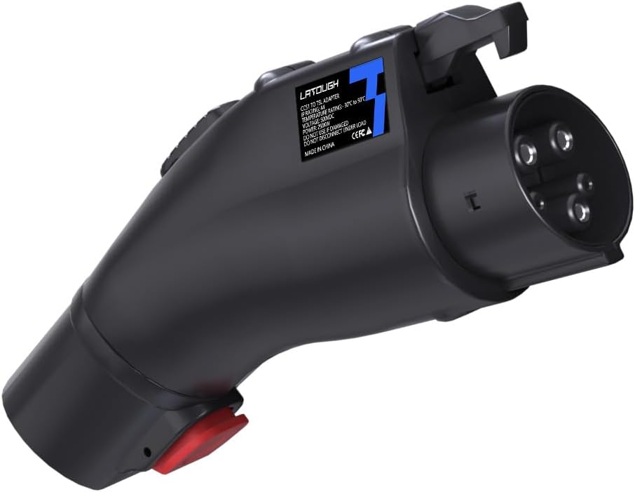 J1772 EVs Adapter for TSL Chargers - Max 60 Amp & 250V AC