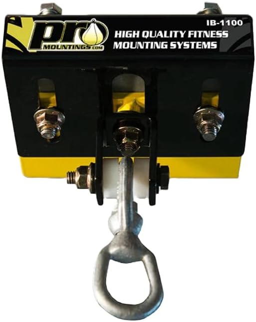 PRO Mountings I Beam Heavy Bag Hanger | Adjustable 4-5.75 | Professional Steel Hanger