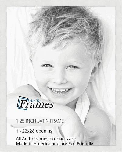 ArtToFrames 22x28 Inch White Picture Frame for Stunning Displays