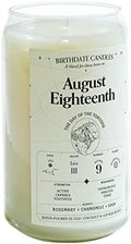 Birthdate Candles August 18 Leo Scented Birthday Candle - Calming