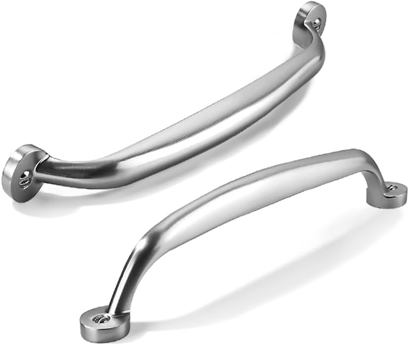 10 Pack 6 Inch Hole Center Brushed Satin Nickel Cabinet Pulls
