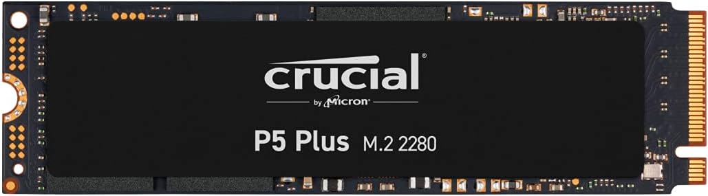 Crucial P5 Plus 1TB NVMe M.2 Gaming SSD with 6600MB/s Speed