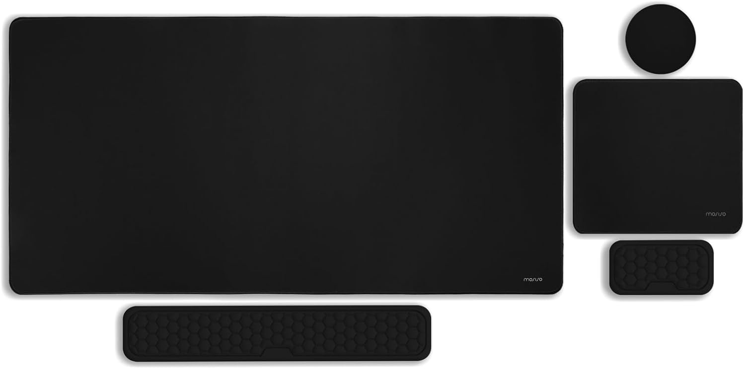 MOSISO Ergonomic Gaming Pad Set - Pain Relief & Comfort